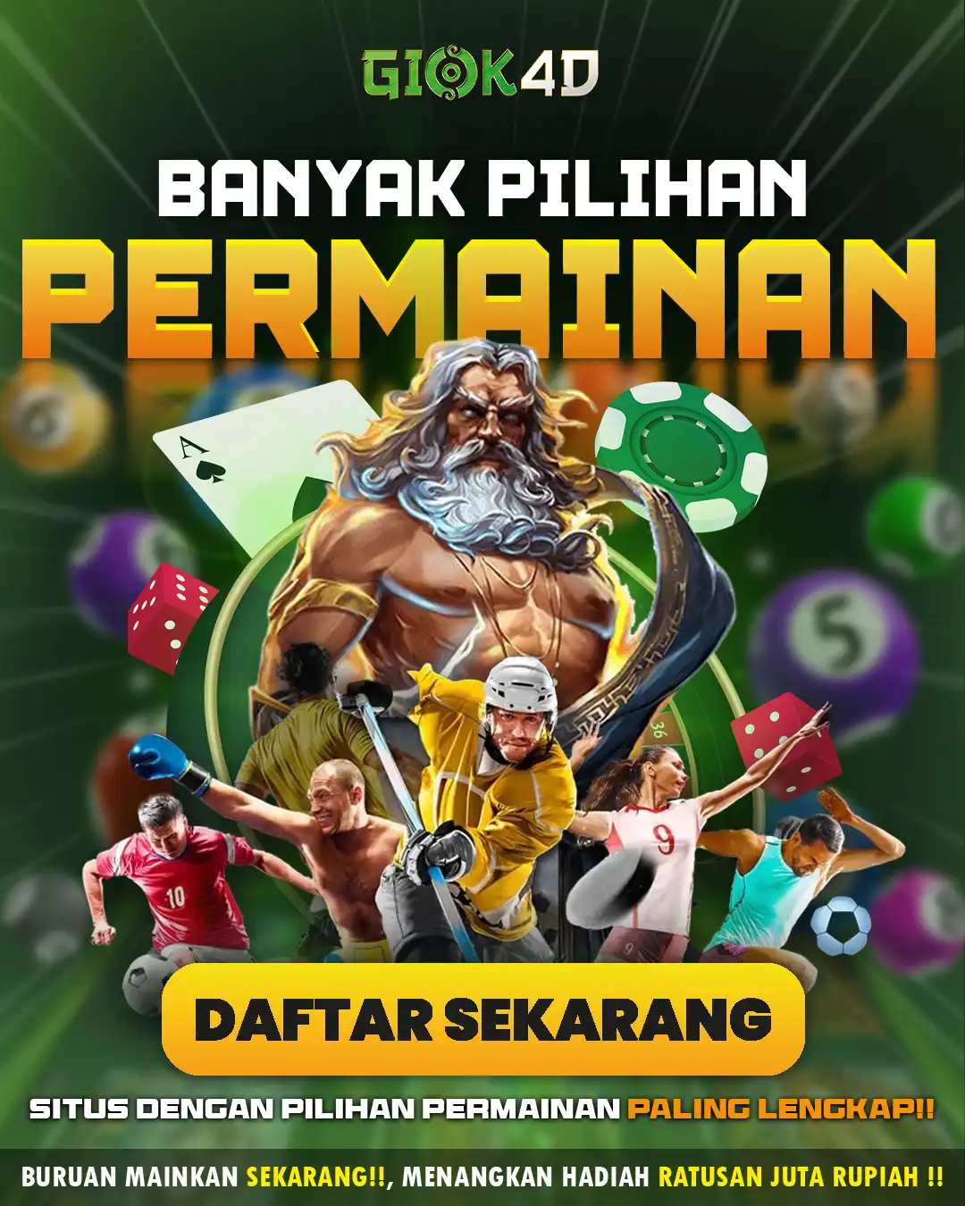 GIOK4D : SITUS SLOT GACOR SORE INI